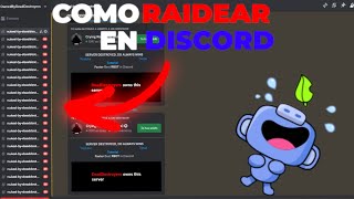 Como raidear un servidor de discord facil MEJOR BOT RAID  TUTORIAL FUNCIONANDO [upl. by Atcliffe142]