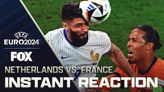 Netherlands vs France reaction should France be happy with result  Euro Today [upl. by Atteinotna]