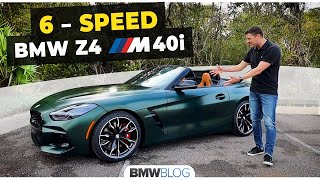 2024 BMW Z4 M40i 6Speed  Quick Review [upl. by Varini245]