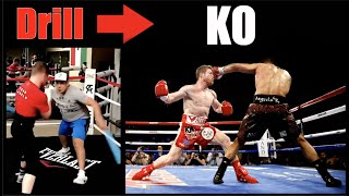 Canelo Alvarez  Crazy Drills That Became KOs  Breakdown [upl. by Yesak]