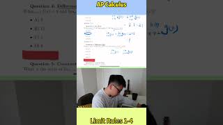 AP Calculus Unit 24 AP Exam Limit Rules 14 Calculus Chapter 2 6 AP Calculus US High School [upl. by Eldwen]