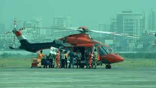 ONGC Helibase Operations at Mumbai Airport  A film by Sanket Communications [upl. by Suhpoelc400]