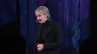 Elizabeth Holmes Theranos Ted Talk [upl. by Htiduy]