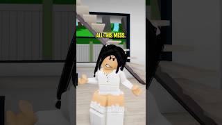 MOM GAVE HER SON BIG RESPONSIBILITIES IN ROBLOX😲😳 shorts [upl. by Hardner]