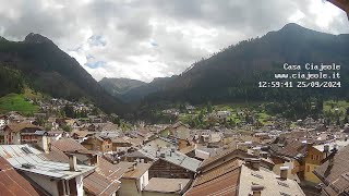 Timelapse 25092024  Webcam Casa Ciajeole  Moena Val di Fassa Dolomiti [upl. by Sihonn816]