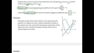 AP Calc AB 24  Velocity and Other Rates of Change [upl. by Eralcyram]