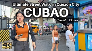 Ultimate Street Walk in Cubao Quezon City Philippines 4K [upl. by Cale]