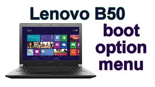 تعديل خيارات الإقلاع و البيوس في لابتوب lenovo b50 [upl. by Fital]