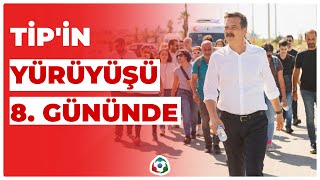 TİPin Yürüyüşü 8 Gününde  KRT Haber [upl. by Singband]