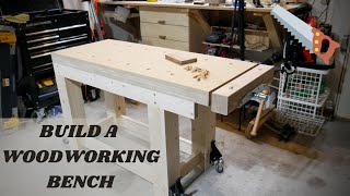 How to Build a Woodworking Bench w FREE PLANS  TheTranq [upl. by Philipson]