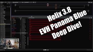 Line 6 Helix 38 EVH Panama Blue  deep dive [upl. by Frum283]