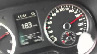 New VW Polo GTI 6R 2010 Top speed [upl. by Jared]