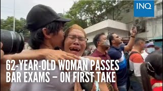 62yearold woman passes bar exams – on first take [upl. by Lauren]