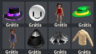 NÃO PERDE MAIS de 50 ITENS GRÁTIS EXCLUSIVOS AGORA no ROBLOX [upl. by Davidson]