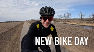 New Bike Day  Ride Vlog [upl. by Pacifa]