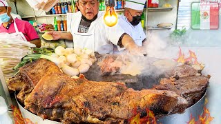 Comida Mexicana Extrema en la Calle 🔥🌮 TACOS DE SUADERO  6 HORAS TOUR de Gastronomía en CDMX [upl. by Christianson]