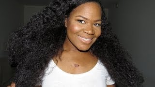 33 Waist Length Natural Hair in 4 years  Natural Hair Story  FAQs NATURAL HAIR JOURNEY [upl. by Hibben]