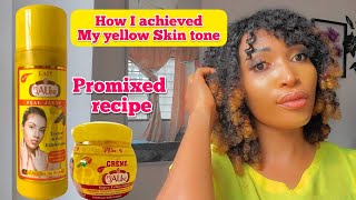 How to promix peau jaune lotionFor a hot yellow tone [upl. by Vidovik527]