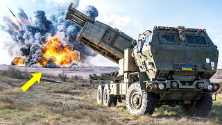 HIMARS Proves Itself as Russian Generals Watch 1B Go Up in Flames [upl. by Enilrac]