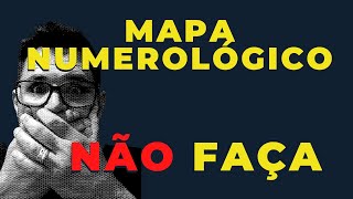 Mapa Numerologico Cabalistico não faça [upl. by Annwahsal]