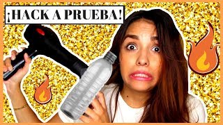 ¿CABELLO ONDULADO CON UNA BOTELLA 🤨🔥 [upl. by Notrom]