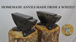 Homemade Anvil Made From a Wheel [upl. by Noiemad]