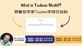 How to use Toulmin Model to construct a good argument  跟着NSDA一钻辩论教练用Toulmin思维模型学习论述结构！ [upl. by Audrye]