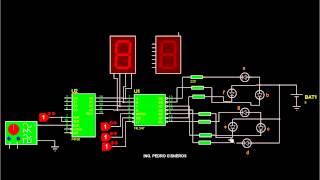 DECODIFICADOR BCD A DISPLAY DE 7 SEGMENTOS CAPT 9 PARTE4 [upl. by Iona417]