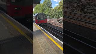 London Underground Jubilee Line 1996 Stock arriving at Kilburn Station shorts [upl. by Lenoil]