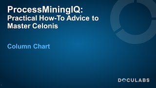 Celonis Column Chart  A ProcessMiningIQ Tutorial [upl. by Aehr136]