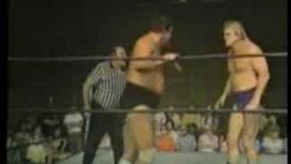 Johnny Valentine vs Wahoo McDaniel classic wrestling clip [upl. by Kred]