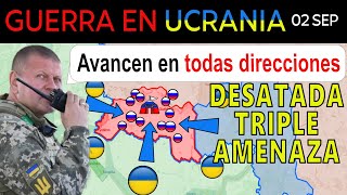 02 Sep Los ucranianos ABREN NUEVOS EJES DE AVANCE en Kursk  Guerra en Ucrania [upl. by Rehpatsirhc506]