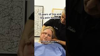 12 Years of Hip amp Leg Pain Helped Tailbone Sacrum amp Pelvis Adjustments  TMJ session by Dr Rahim [upl. by Kroo]