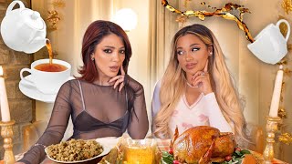 Gossip with Us Over Thanksgiving Dinner  MUKBANG [upl. by Osmo783]