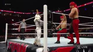 Los Matadores vs Gold amp Stardust Raw December 22 2014 [upl. by Naesyar983]