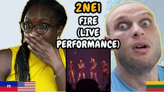 REACTION TO 2NE1 투애니원  FIRE 파이어 Official MV  FIRST TIME HEARING FIRE [upl. by Lucien]