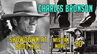 Charles Bronson is a Bounty Hunter in his 1st starring Western FREE HD Movie SHOWDOWN AT BOOT HILL [upl. by Landmeier]