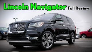 2018 Lincoln Navigator FULL REVIEW  Black Label Reserve Select amp Premiere [upl. by Pallua]