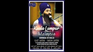 Nirvair Khalsa Jatha  Malaysia Tour 2019 Day 3  Kuala Lumpur [upl. by Jeffy724]