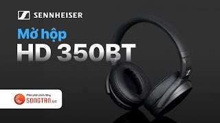 Unboxing tai nghe Sennheiser HD 350BT  SONG TẤN [upl. by Anilag]