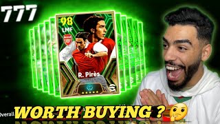 I BOUGHT THE 777 PACK R PIRÈS 🔥WORTH IT OR NOT  eFootball 24 mobile [upl. by Rissa]