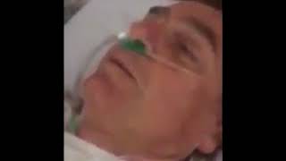 Magno Malta grava vídeo com Bolsonaro no Hospital após facada [upl. by Kenward28]