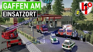 LS22 PROJEKT 110  Ballonabsturz auf Tankstelle Polizei gegen Gaffer [upl. by Perkins544]