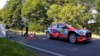 Rallye Mittelrhein Start WP2 Salmtal  Tannert Riedemann Geipel [upl. by Lyret]