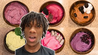 My 6 Favorite Smoothie Bowl Recipes THICK [upl. by Drawde]