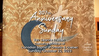 October 22 2023  Aylmer Baptist Church Live Stream [upl. by Ha]