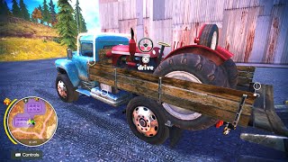 How To Load Tractor On Russian Truck Zed  Off The Road Unleashed Nintendo Switch Gameplay HD [upl. by Eiser459]