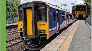 Trains at Levenshulme [upl. by Kirima]