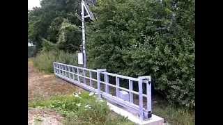 Cantilever Gates Solar Powered Farm Security Gate from Green Gate Access Systems [upl. by Kelila]