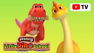 TV for Kids Tyrannosaurus Rex X Brachiosaurus ONLY  Best Dinosaur Songs  Dinosaurs for Kids [upl. by Adamina857]